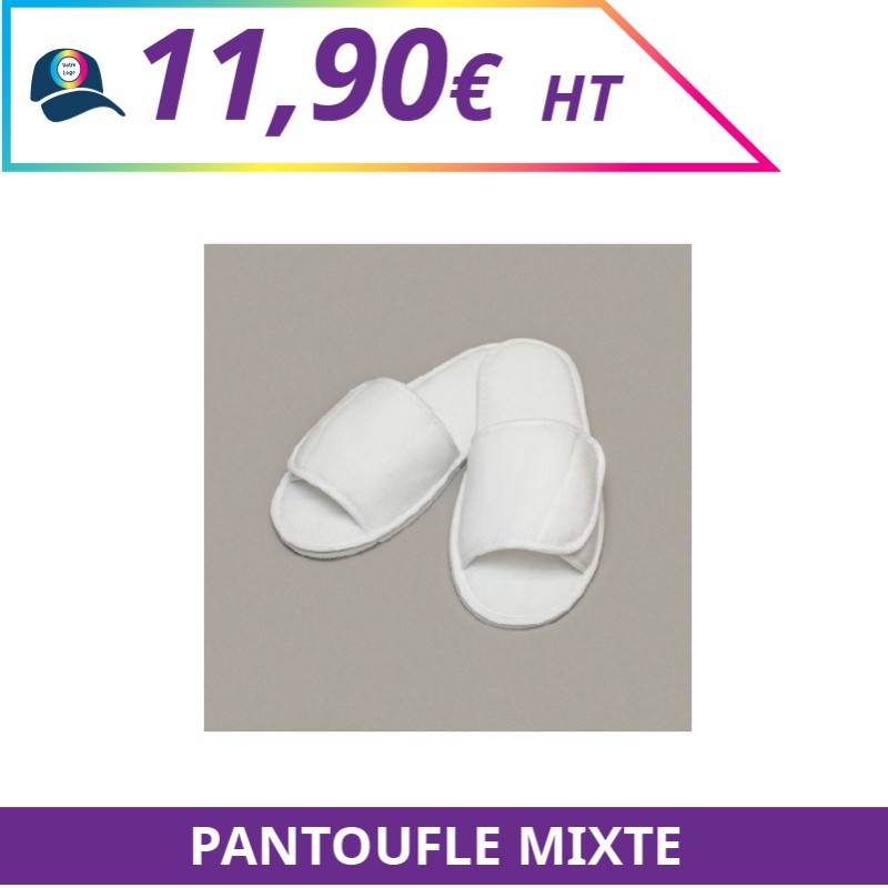 Pantoufle mixte - Accessoires à personnaliser - Imprimeur Marseille Textile