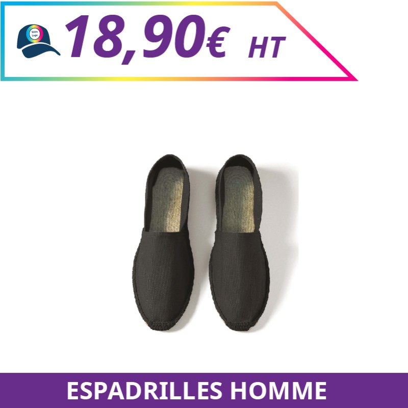 Espadrilles homme - Accessoires à personnaliser - Imprimeur Marseille Textile