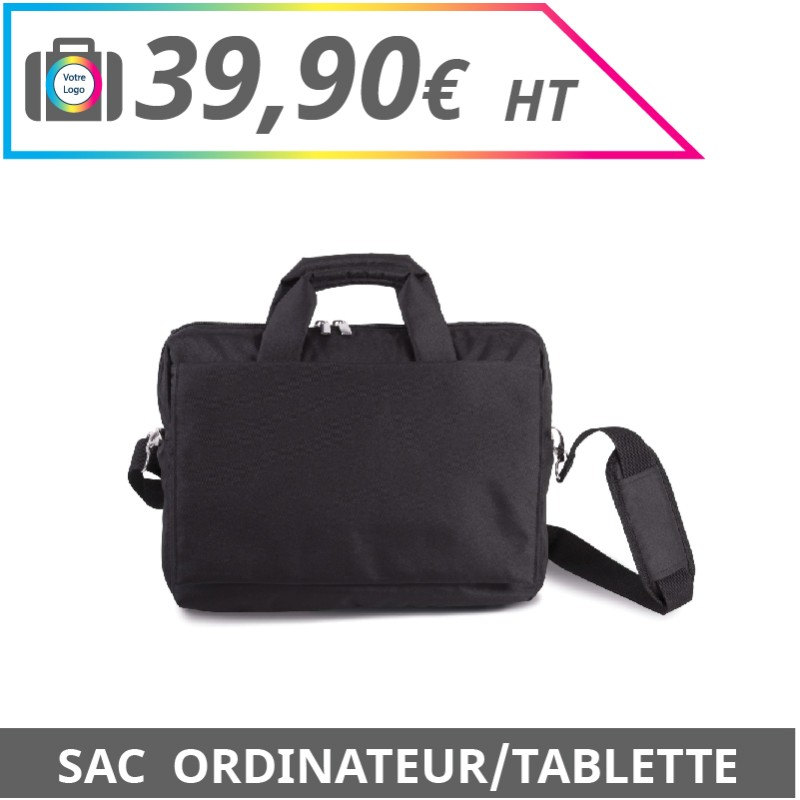 Sac porte ordinateur/tablette business - Bagagerie à personnaliser - Imprimeur Marseille Textile