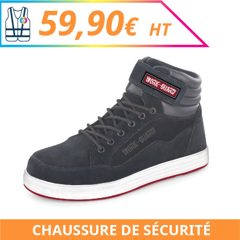 Chaussure de sécurité - Chantier à personnaliser - Imprimeur Marseille Textile