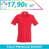 Polo premium enfant - Polos à personnaliser - Imprimeur Marseille Textile